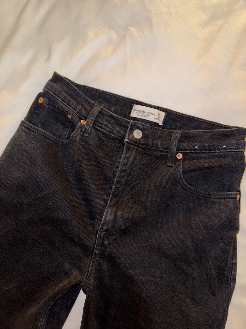 Abercrombie HR 90s straight leg jeans